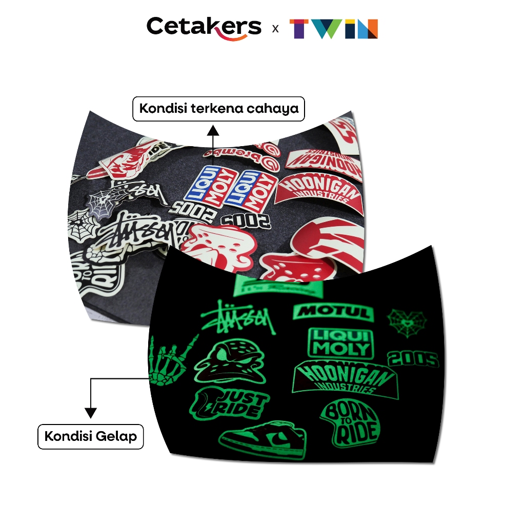 

STIKER GLOW IN THE DARK