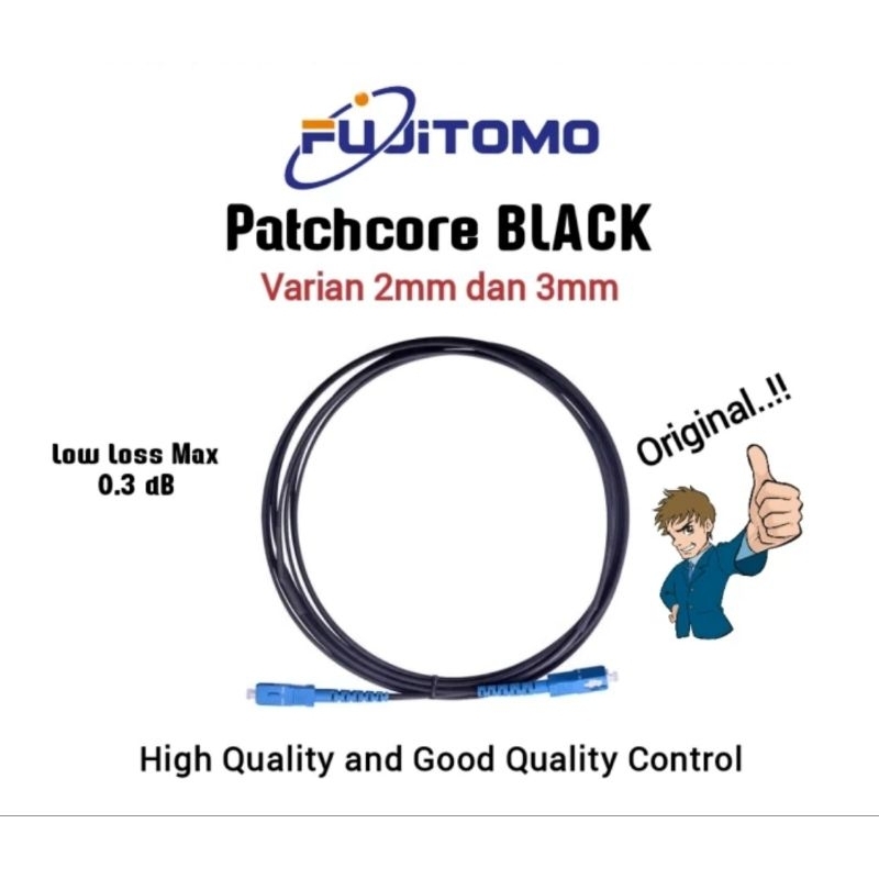 FUJITOMO Patchcore Black 2mm