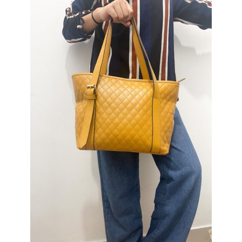 Tote Bag Kulit Sapi Papirut