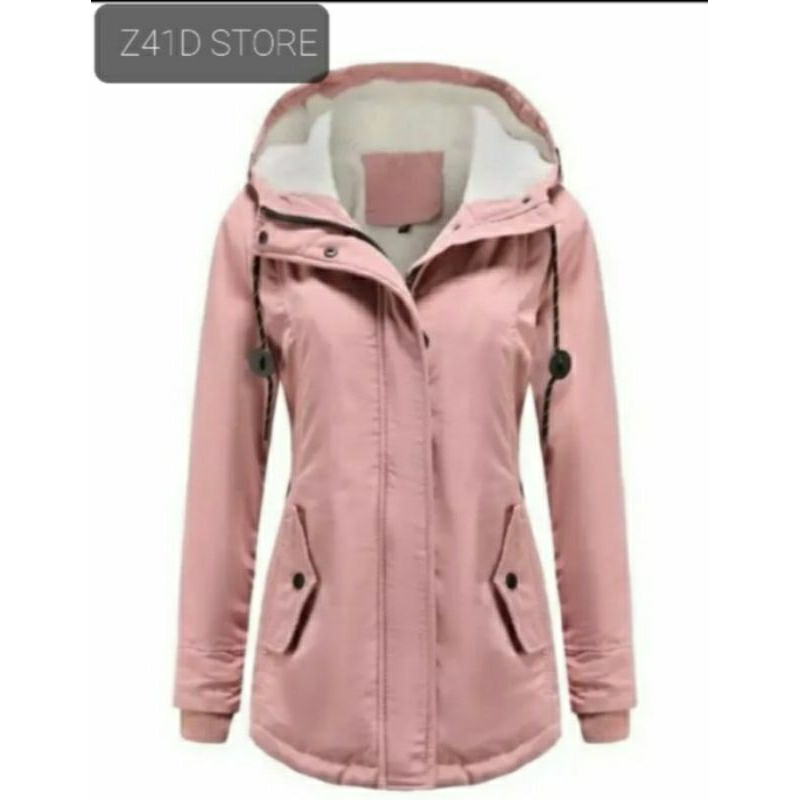 Jaket Winter Wanita Jaket Mantel Wanita Korea Jaket Musim Dingin