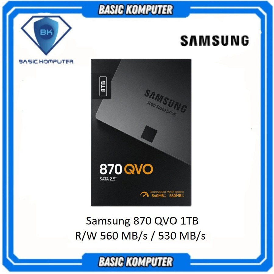 SSD Samsung 870 QVO 1TB Sata 2.5 Inch
