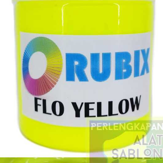 

RUBBER GL PASTA CAT AKRILIK WARNA FLO YELLOW 100GR