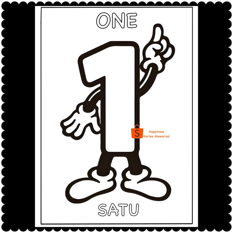 

MDK - BELAJAR MENGENAL ANGKA 1-15/ Kertas Mewarnai anak TK/Paud/preschool