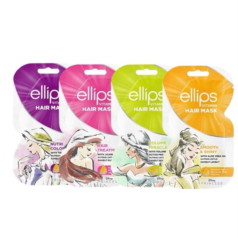 ELLIPS Hair Mask 12gr 18gr 20gr Keratin Sachet - Masker Rambut | Melembutkan | Meluruskan | Menutris