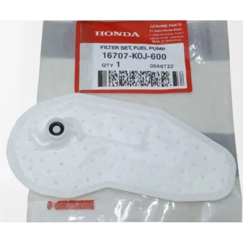 Filter Set Saringan Fuel Pump Pampers Beat & Street K1A Genio Scoopy  New 16707K0J600
