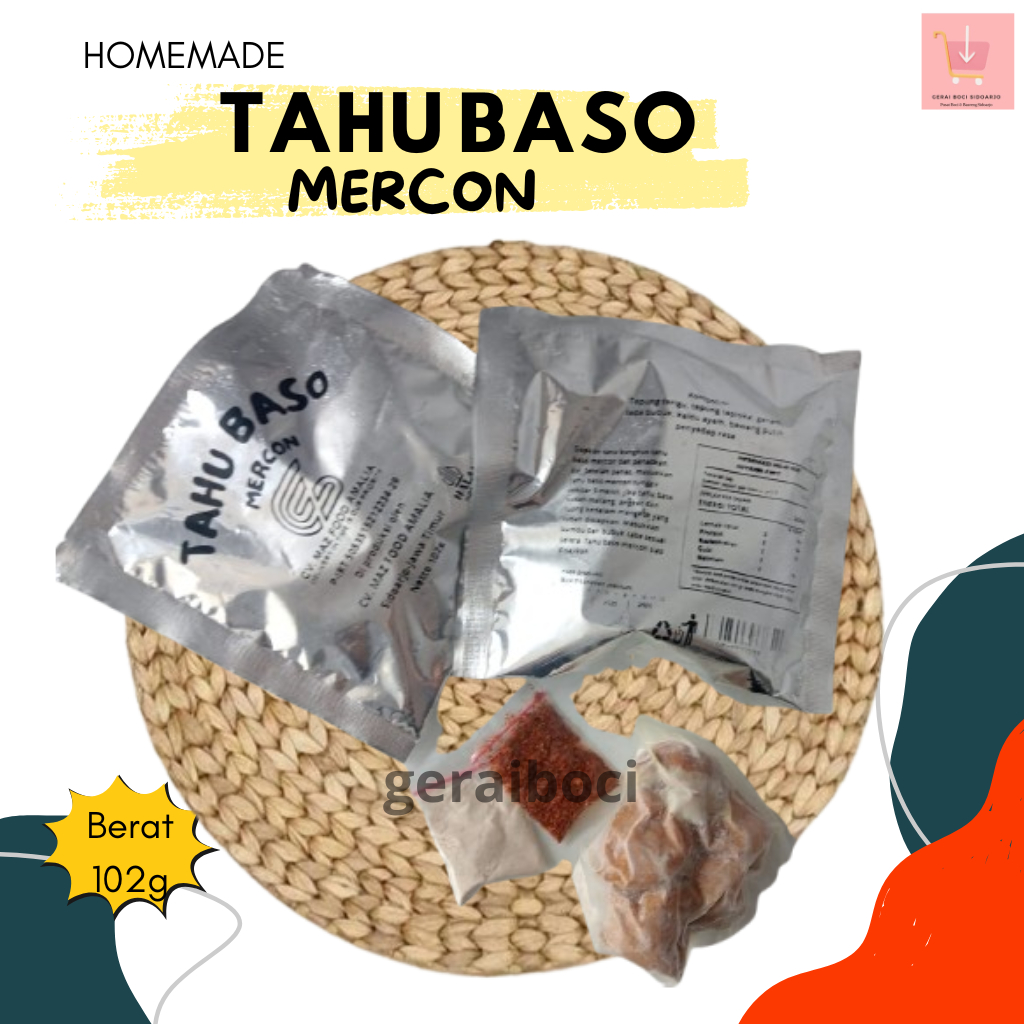 

TAHU BASO MERCON LENGKAP MAZFOOD