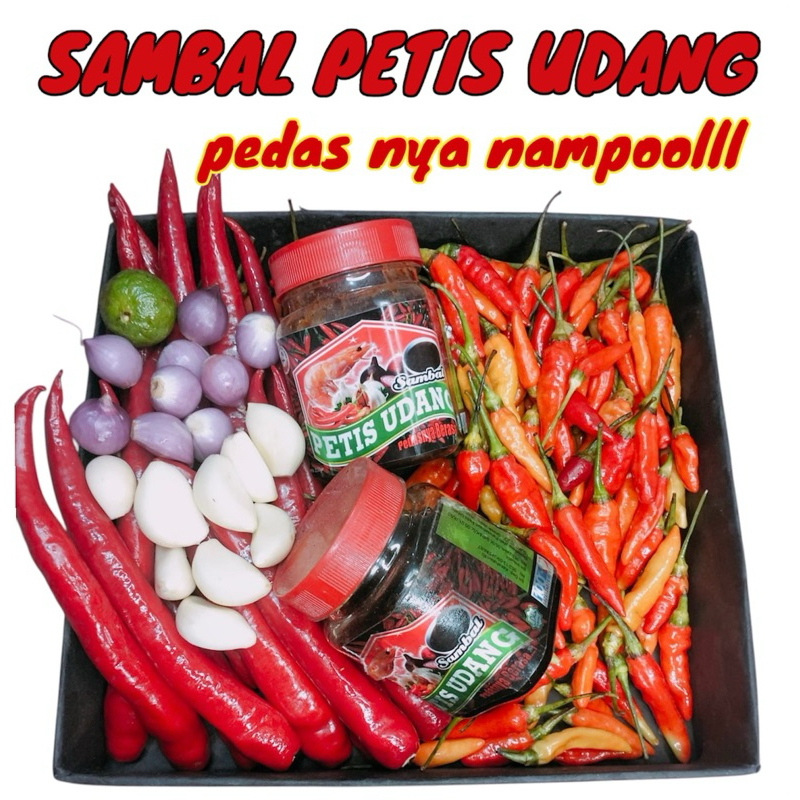 

Sambal Petis Udang pedasnyaa nampoll