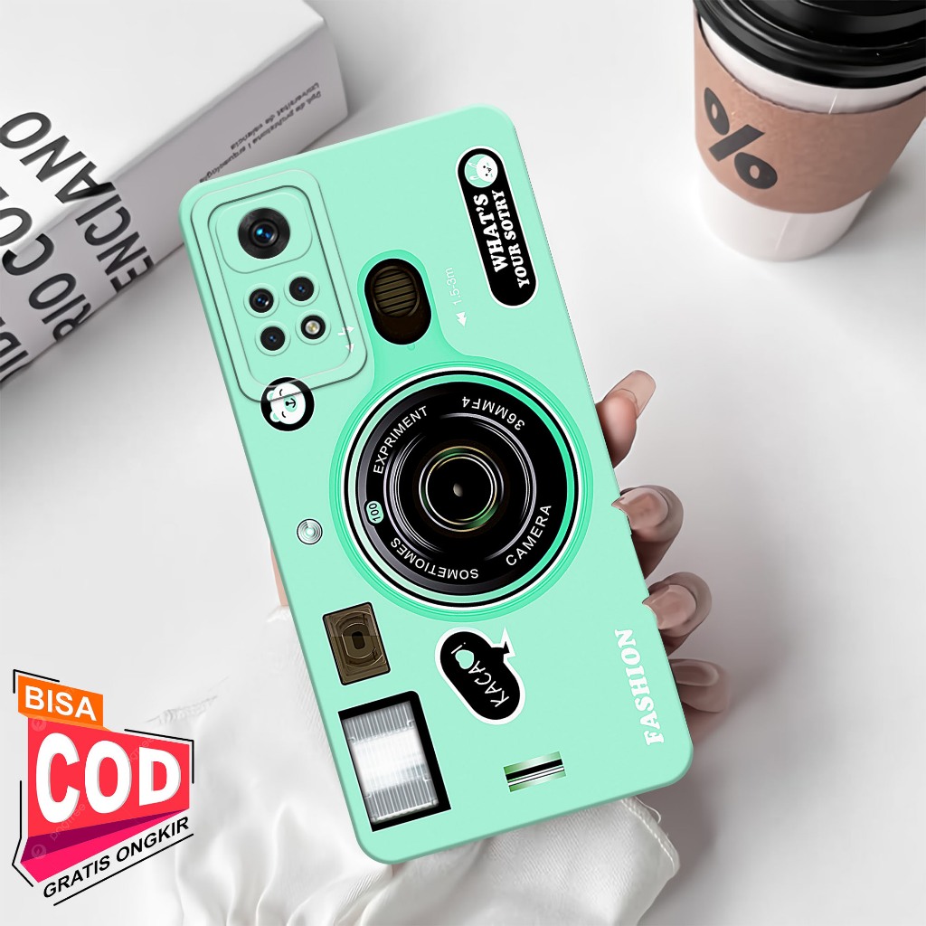 Case XIAOMI REDMI NOTE 11 PRO  - NOTE 11 PRO 5G - Softcase Pro Camera -  Casing Hp XIAOMI REDMI NOTE