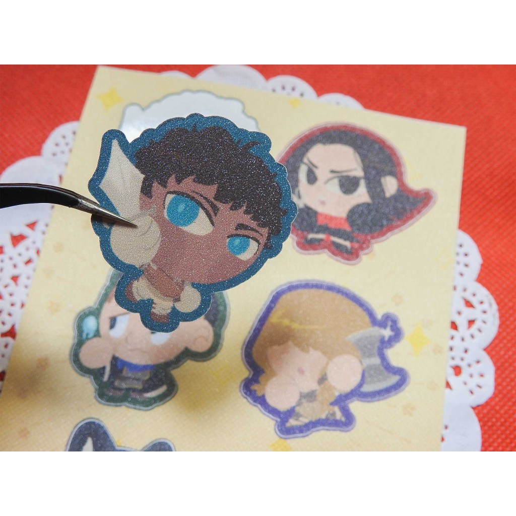 

Dungeon Meshi Kabru Party Sticker Kisscut A6