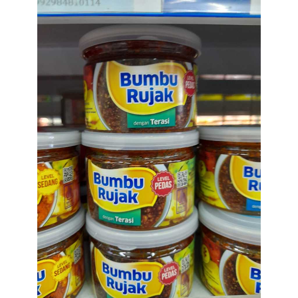 

BUMBU RUJAK TERASI PEDAS 150GRAM