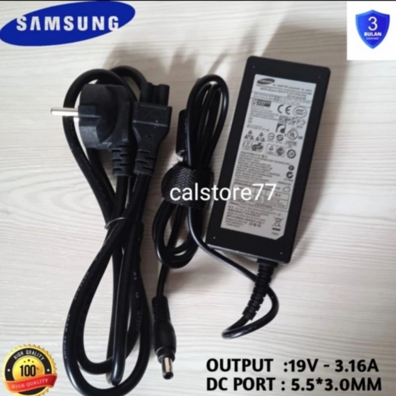 Adaptor Charger Laptop Samsung NP300 NP300E4V NP300E4X NP275 NP275E4V 300E 300V Original 19v 3.16a