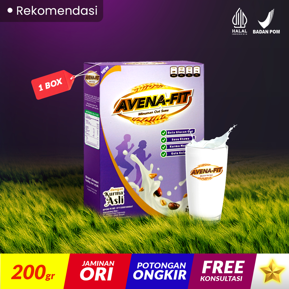 

AVENAFIT Sereal Granola Oat Susu Etawa Obat Kolestrol FREE Konsultasi