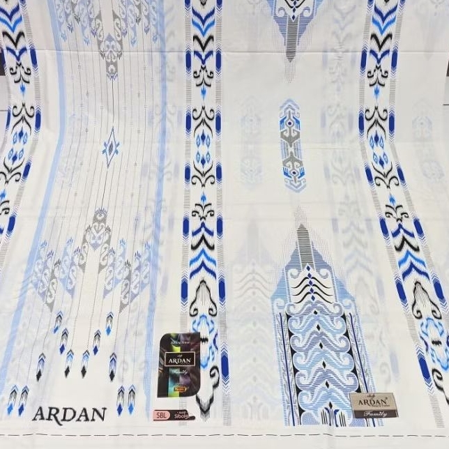 Sarung Ardan Family New White Series | Sarung Ardan Family Putih Gold Tetbaru