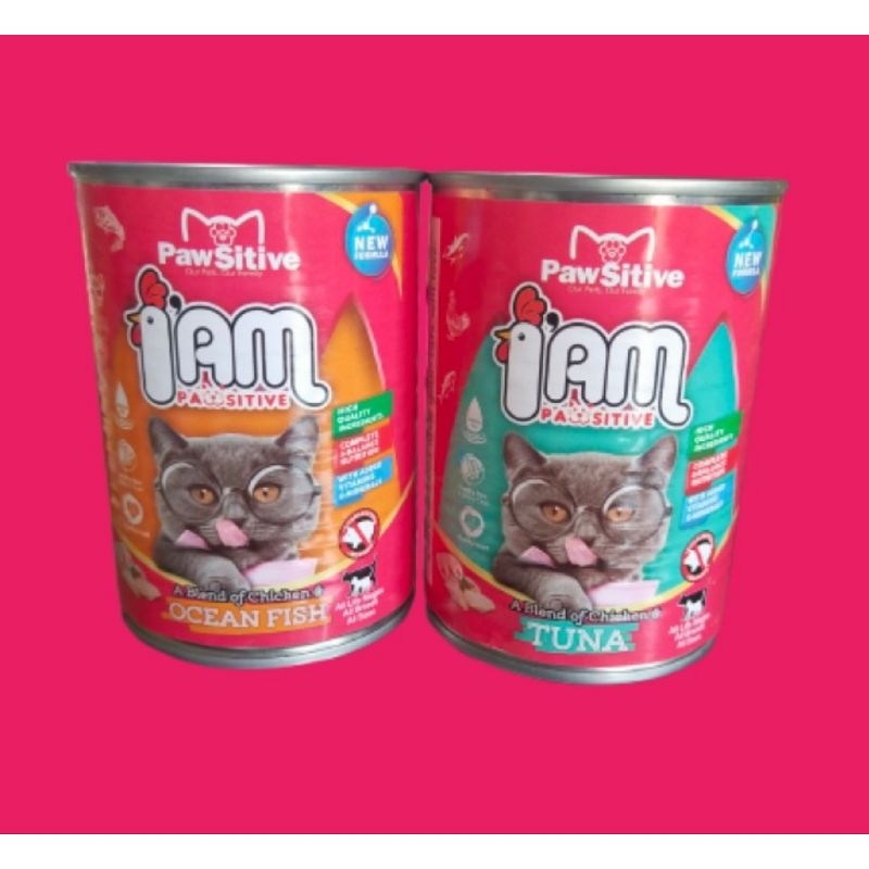 pawsitive kaleng | makanan basah kucing