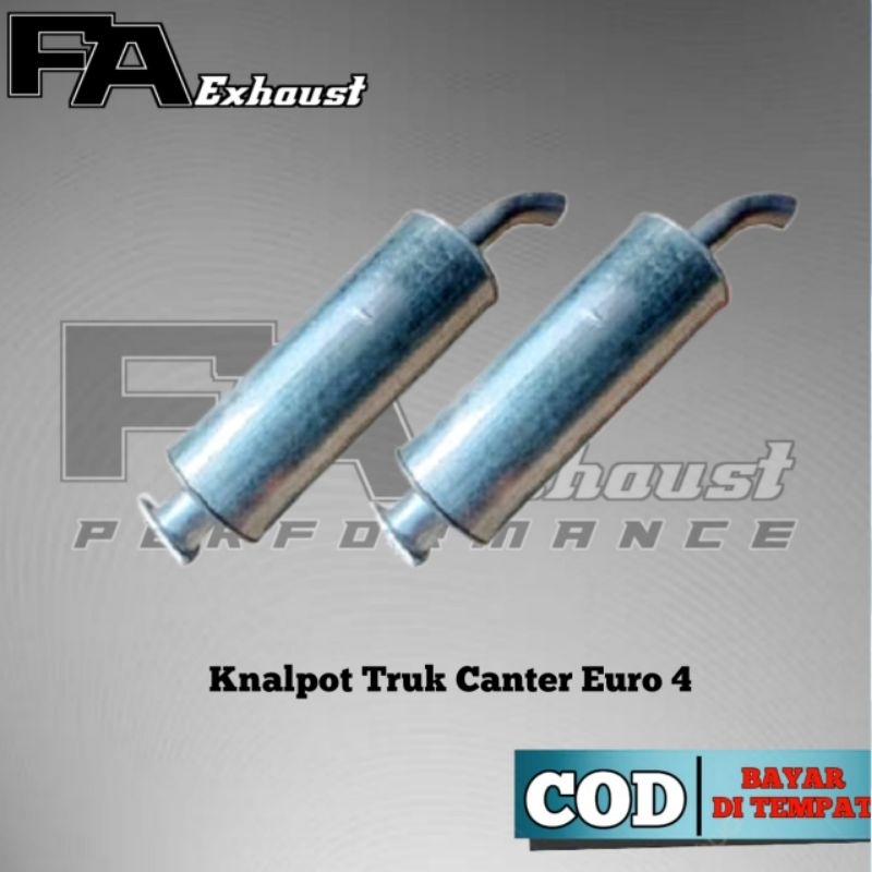 FA EXHAUST KNALPOT | TABUNG KNALPOT STANDAR TRUK CANTER EURO 4