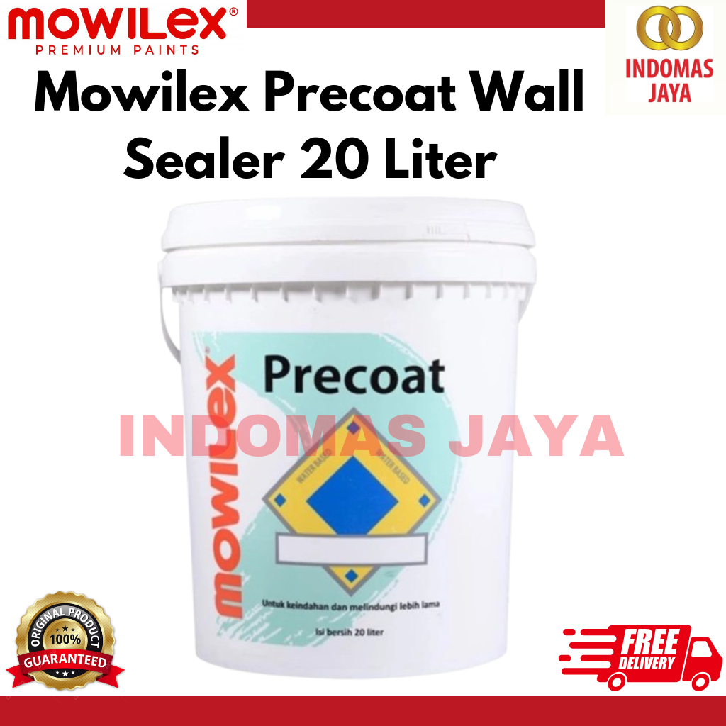 Mowilex Precoat Wall Sealer Tembok Cat Dasar Interior 20 Liter UCT