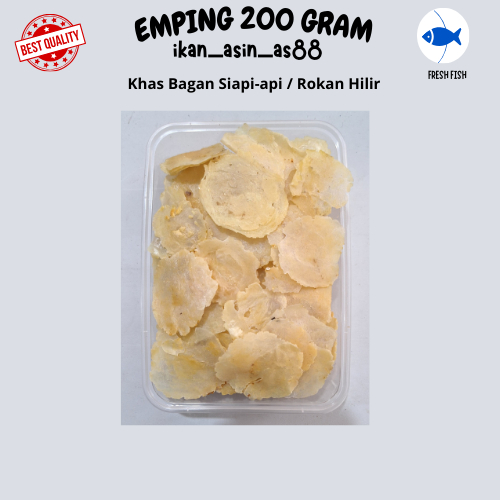 

Emping (Kerupuk Melinjo) mentah/Emping/Kerupuk Emping 200 Gram