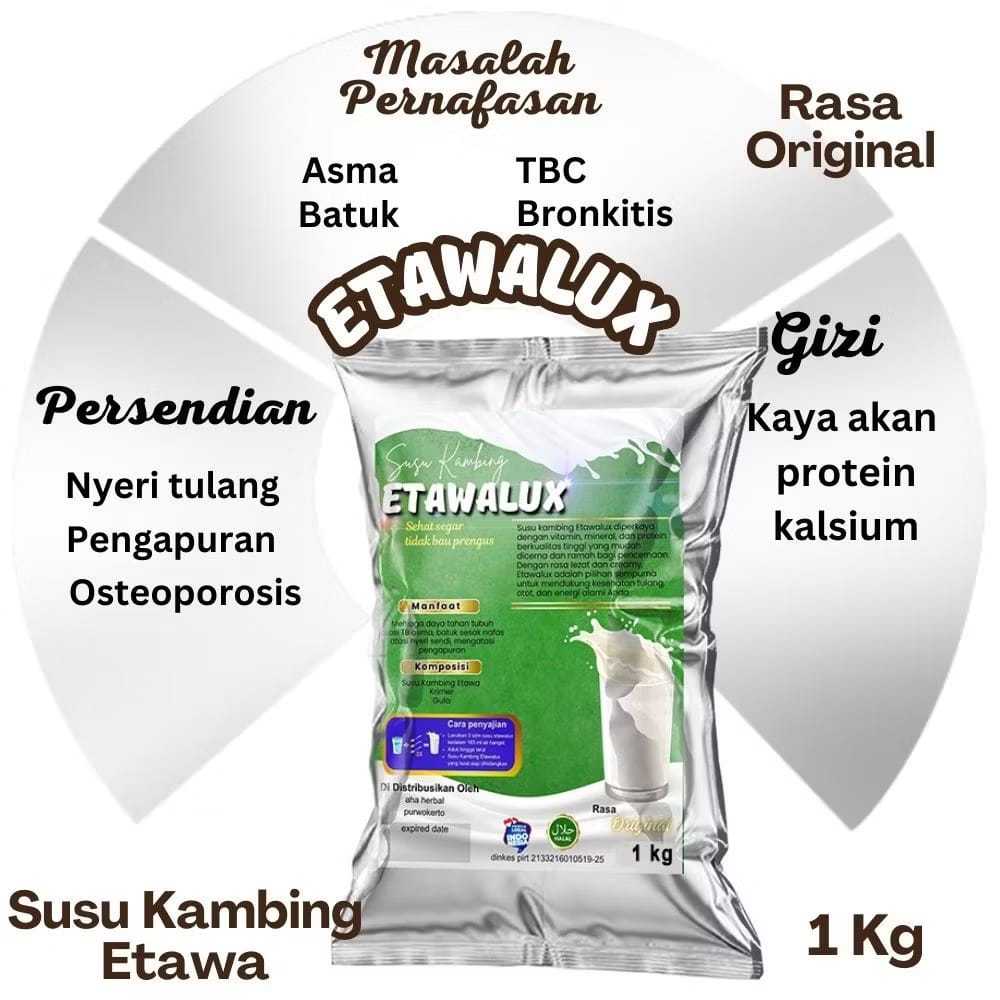 

susu etawa 1kg rasa original atasi persendian dan pernafasan