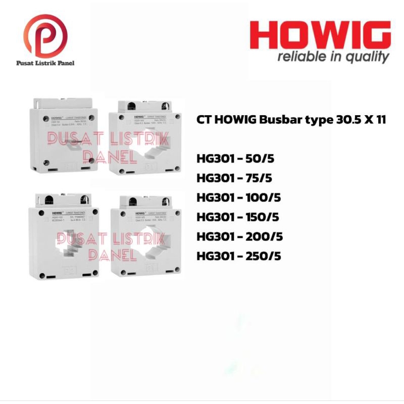 ct CURENT TRANSFORMER HOWIG TYPE HG 30I 50/75/100/150/200/250A ORIGINAL