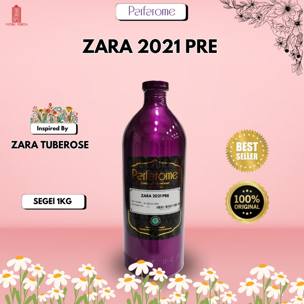 BIBIT PARFUM ZAARA4 | PARFAROME PREMIUM | 1KG SEGEL