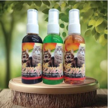 SMELLY 30 - Parfum Mulut Kucing Penghilang Bau Mulut Kucing Nafas Bau Pewangi Kucing