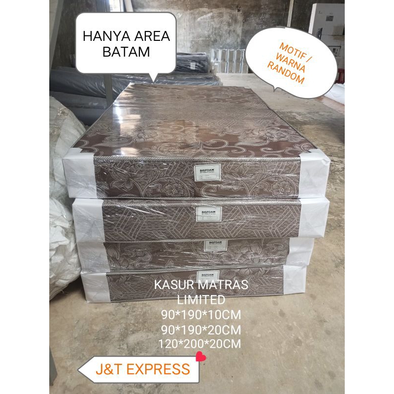 KASUR MATRAS BUSA PADAT LIMITED BIGFOAM UKURAN 90X190 120X200