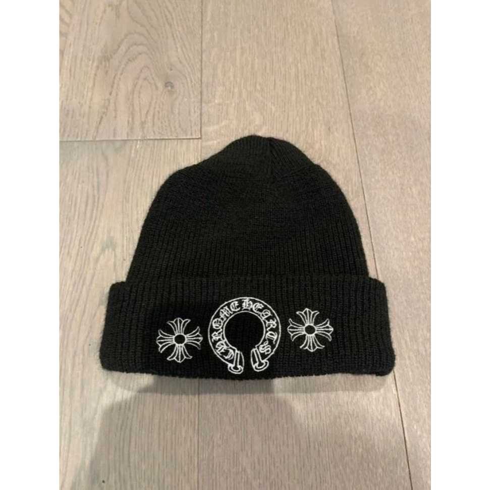 BEANIE HAT kupluk skate logo  Chrome Hearts 2 layer