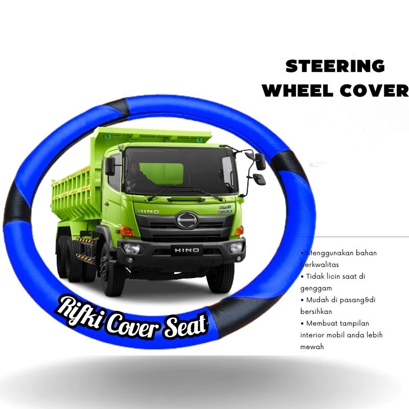 Sarung stir mobil truk Hino lohan Volvo Hino 500 / cover stir mobil truk trailer hino