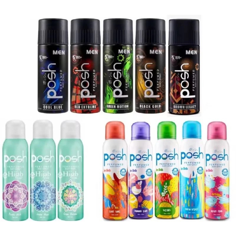 POSH PARFUME  Ori Posh Men - Posh Hijab - Posh Girl 150ml 150 ml