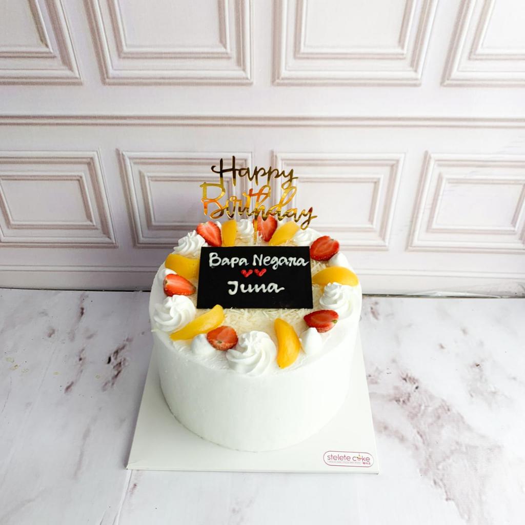 

Kue Ulang Tahun/Birthday Cake/Kue Ultah Tema Fruit/Kue Birthday Jakarta/Kue Buah