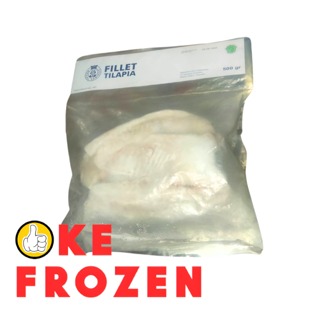 

TILAPIA FILLET 500GR / IKAN TILAPIA