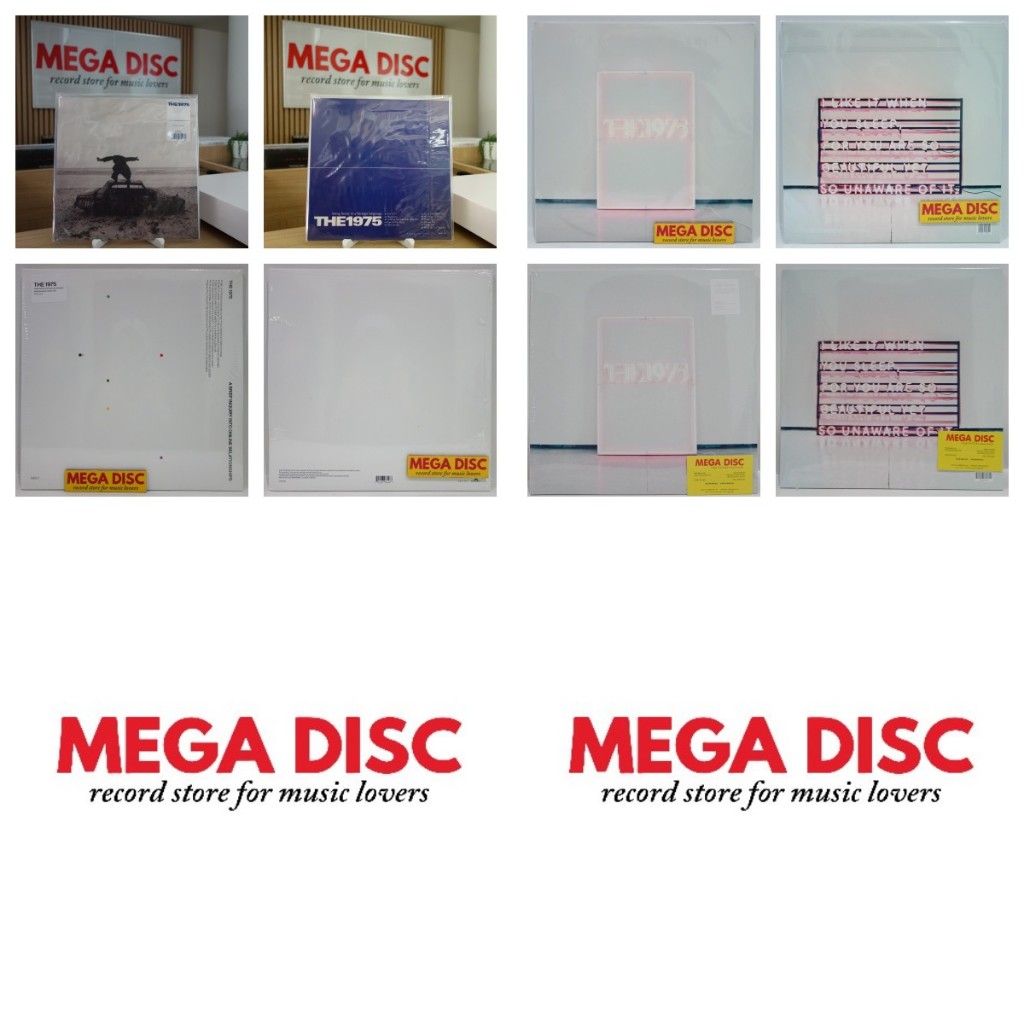 LP The 1975 Album Vinyl Piringan Hitam PH - Cek Varian / Barcode