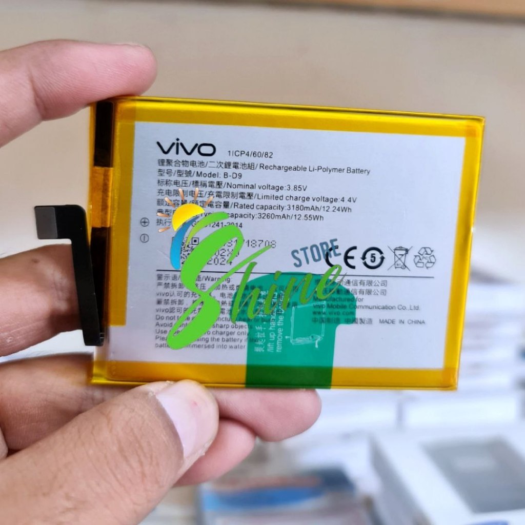 Batre Baterai B-D9 Original HP Vivo Y85 1727 Batrei Battery Tanam