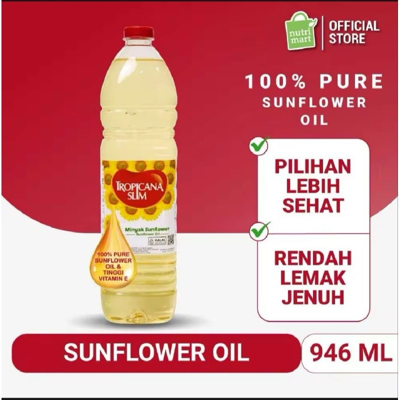 

TROPICANA SLIM MINYAK SUNFLOWER 946ml