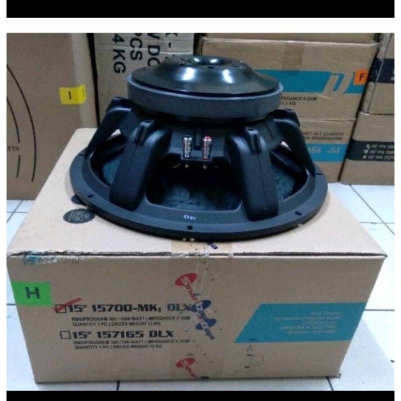 Speaker ACR Deluxe 15 inch 15700 MK1 DLX / Speaker ACR 15" subwoofer 1000watt