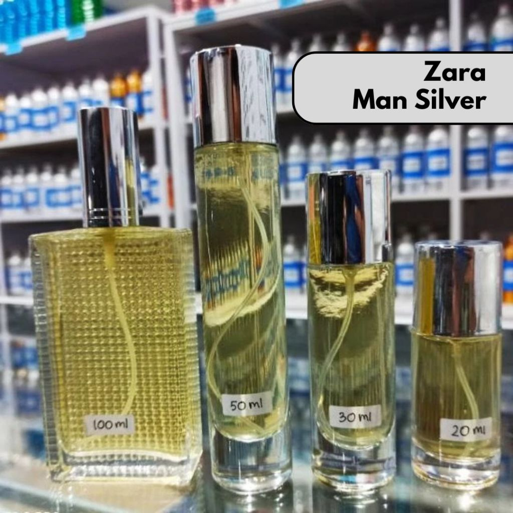 Parfum Zara Man Silver | parfum refill parfum isi ulang parfum murah minyak wangi parfum tahan lama 