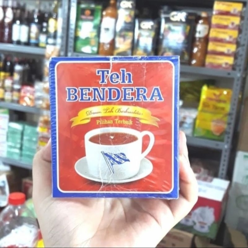 

Bubuk Teh Bendera Export Khas Medan 1 Kotak 250 gr