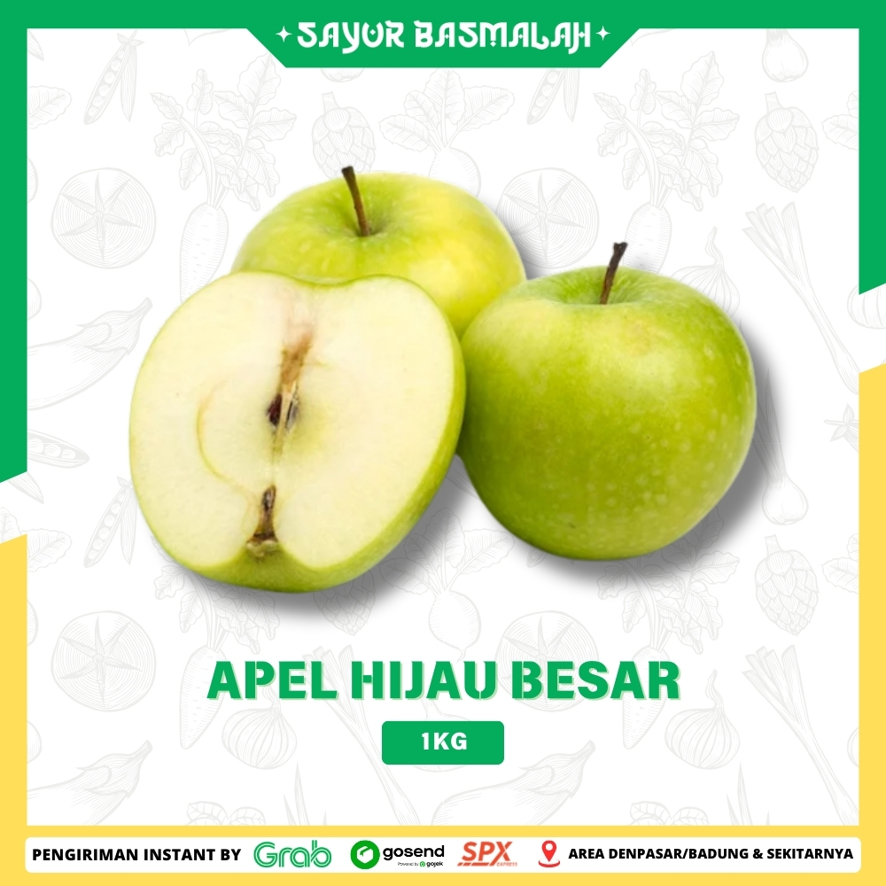 

Buah Apel Besar 1kg - Sayur Basmalah