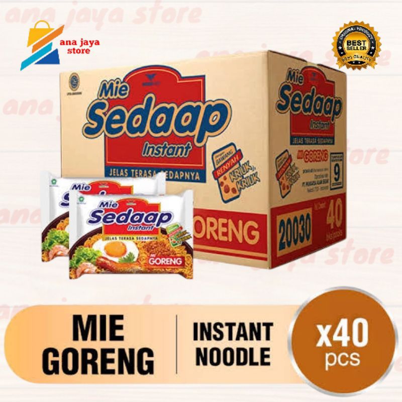 

mie sedaap goreng 1 kardus isi 40pcs
