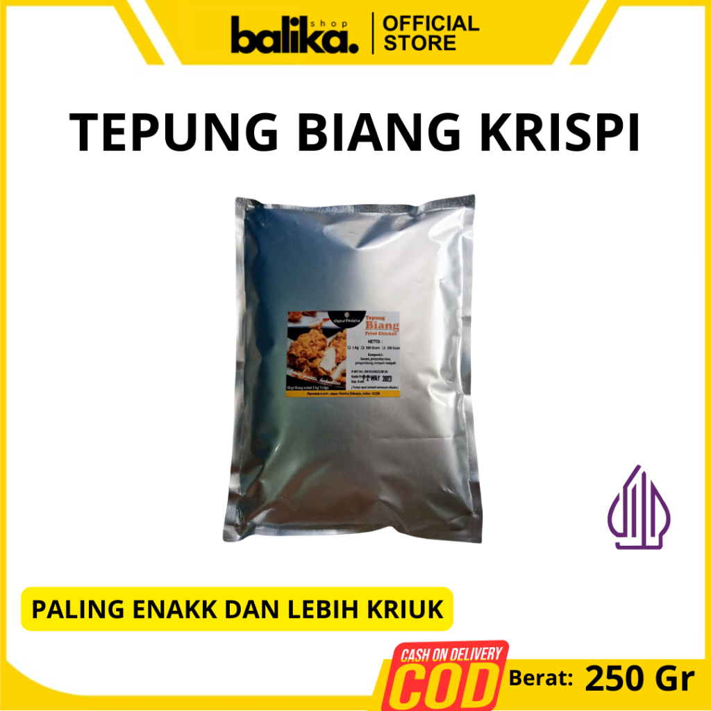 

Balikashop Biang Tepung Bumbu Ayam KFC 250 gr