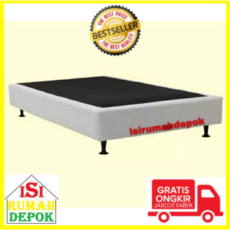 Dipan Divan Box Tanpa Sandaran Kasur Tempat Tidur SpringBed Busa Modern Minimalis Mewah