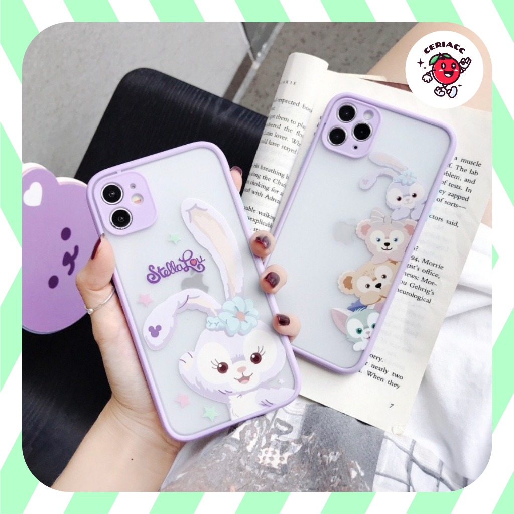 PRINTING HYB Motif Stella lou case mi 11 lite redmi pocophone m5s 10a 8 8a 8a 5G pro 9 9a 9c note 8 