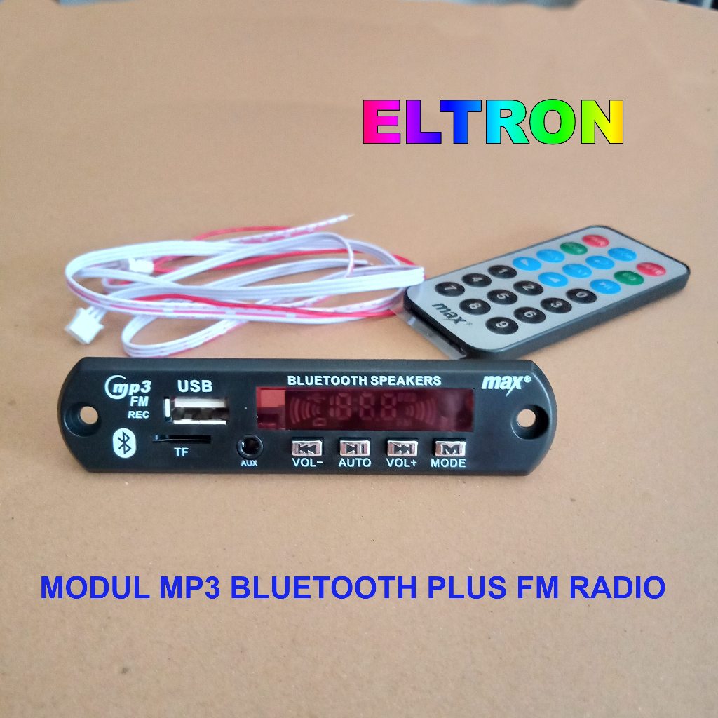 Modul Kit Audio USB mp3 Bluetooth Player + FM Radio