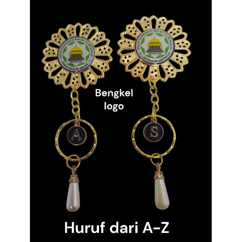 Bros rimbai inisial huruf logo BKMM