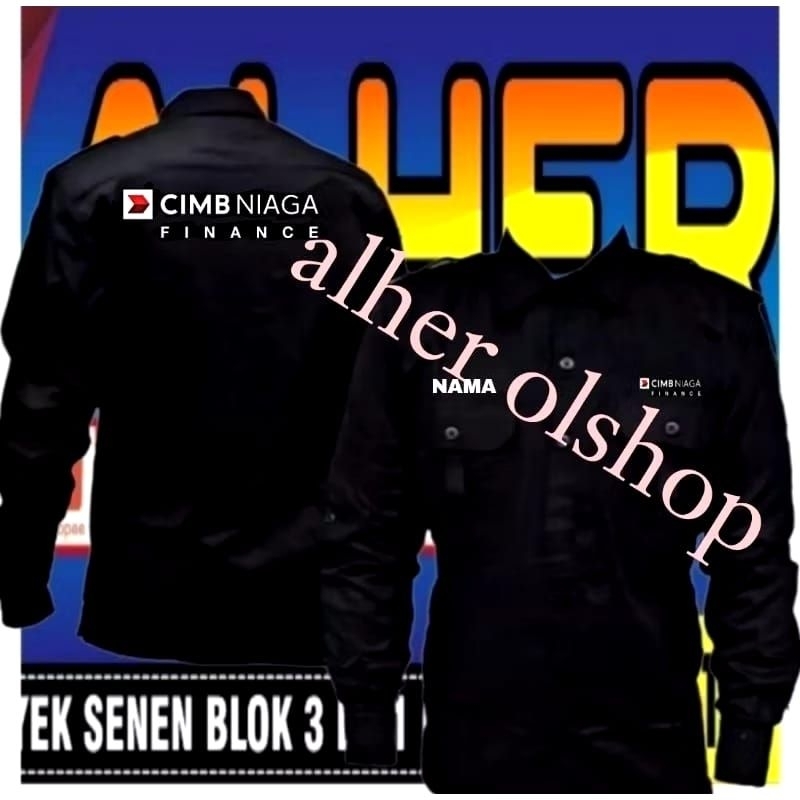 Kemeja CIMB niaga finance baju CIMB niaga finance seragam CIMB niaga finance Pdh CIMB niaga finance 