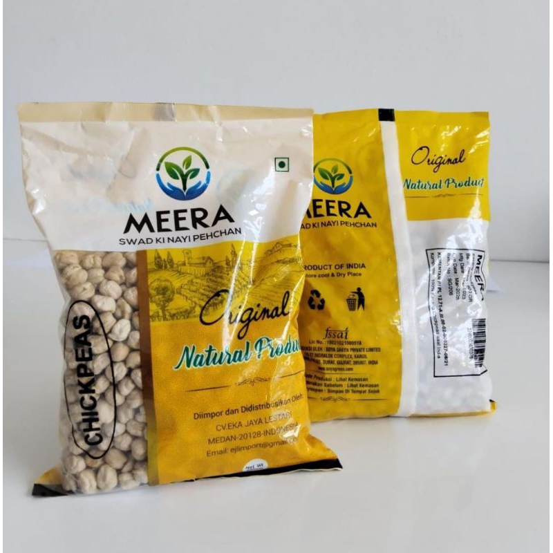 

Meera Chickpeas atau Kacang Garbanzo atau Kacang India Chickpeas atau Kacang Arab
