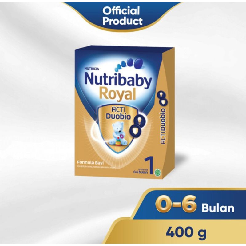 Nutribaby Royal 1 Susu Bubuk Formula Bayi 0-6 Bulan 400 g