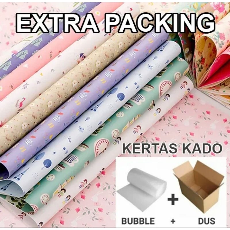 

Tambahan Packing kertas kado protector