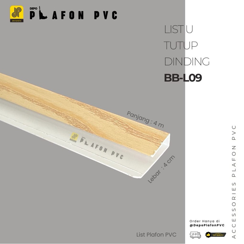 List Tutup Plafon PVC