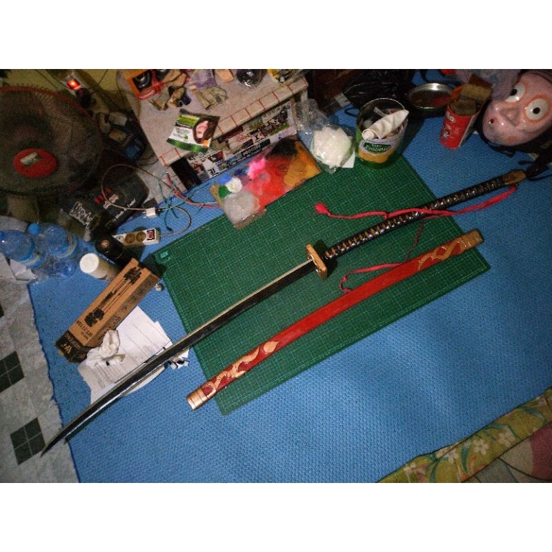 [Pre Order] Replika Odachi - Narmaya - Grandblue Fantasy, properti cosplay bahan dari kayu